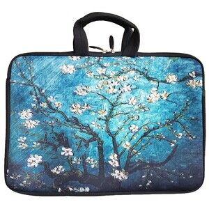 New Plenty Artsy Zipper Laptop Computer Case Bag 16 x 11 x 1